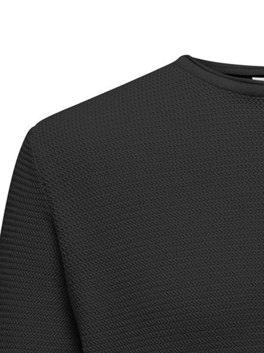Pullover Langarm Rundhals Baumwolle Bequem Pullover Langarm Rundhals Baumwolle Bequem