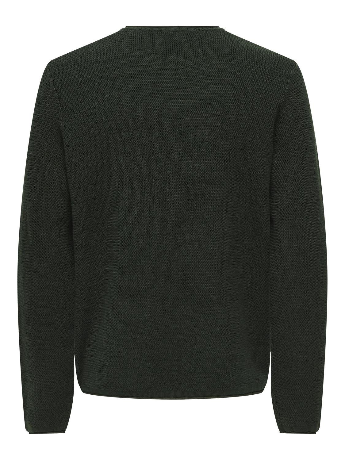 ONLY&SONS_SpringSummer2024_4524133_22029952_2.jpg Pullover Langarm Rundhals Baumwolle Bequem