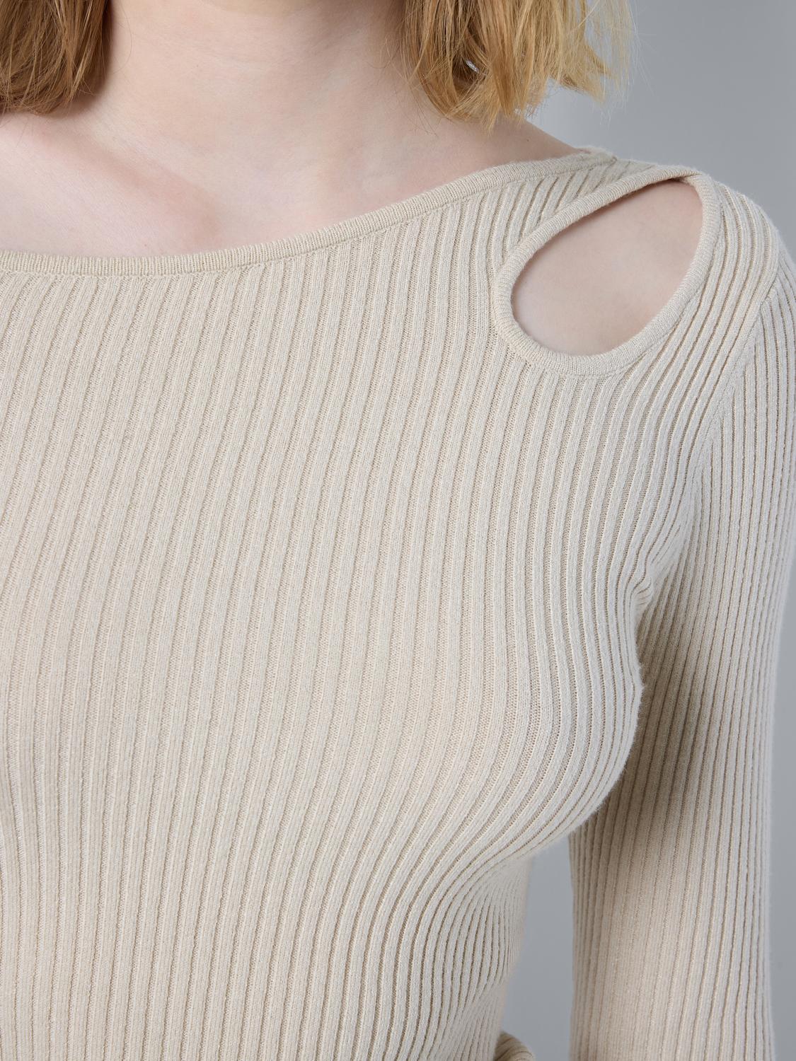 NOISY-MAY_All-year_4600759_27031511_3.jpg Pullover Ein-Schulter Slim Fit gestrickt