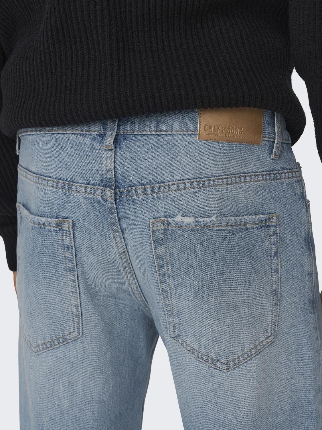 ONLY&SONS_FallWinter2023_4304056_22026986_4.jpg Jeans Regular Fit Denim Pants Straight mid Waist