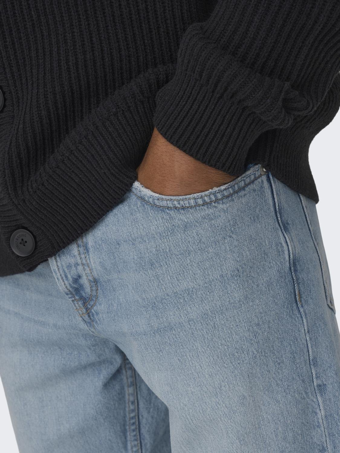 ONLY&SONS_FallWinter2023_4304056_22026986_5.jpg Jeans Regular Fit Denim Pants Straight mid Waist