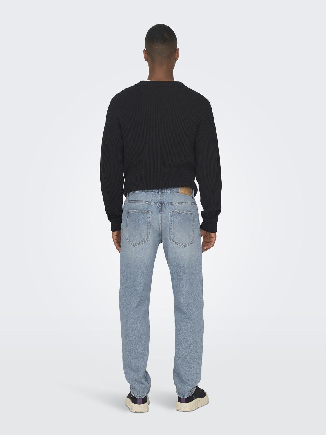 ONLY&SONS_FallWinter2023_4304056_22026986_6.jpg Jeans Regular Fit Denim Pants Straight mid Waist