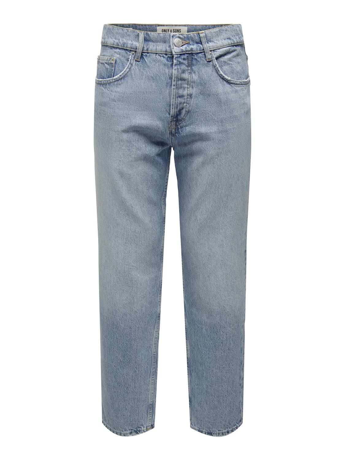 ONLY&SONS_FallWinter2023_4304056_22026986_copy.jpg Jeans Regular Fit Denim Pants Straight mid Waist