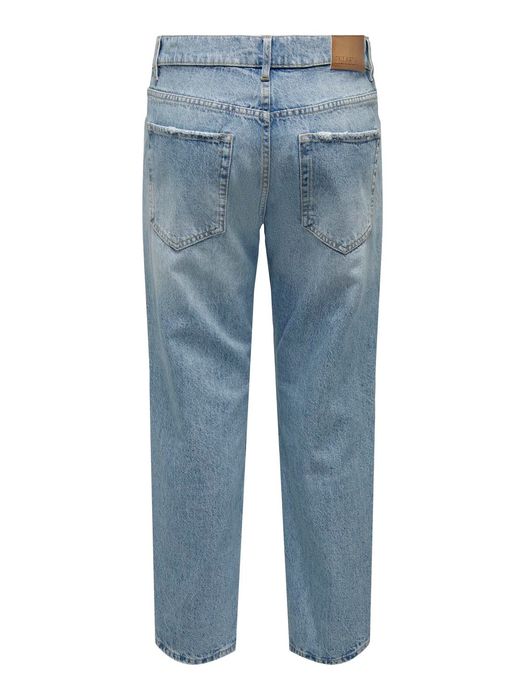 Only & Sons ONLY & SONS Jeans Regular Fit Denim Pants Straight mid Waist – Hellblau, Bild 7