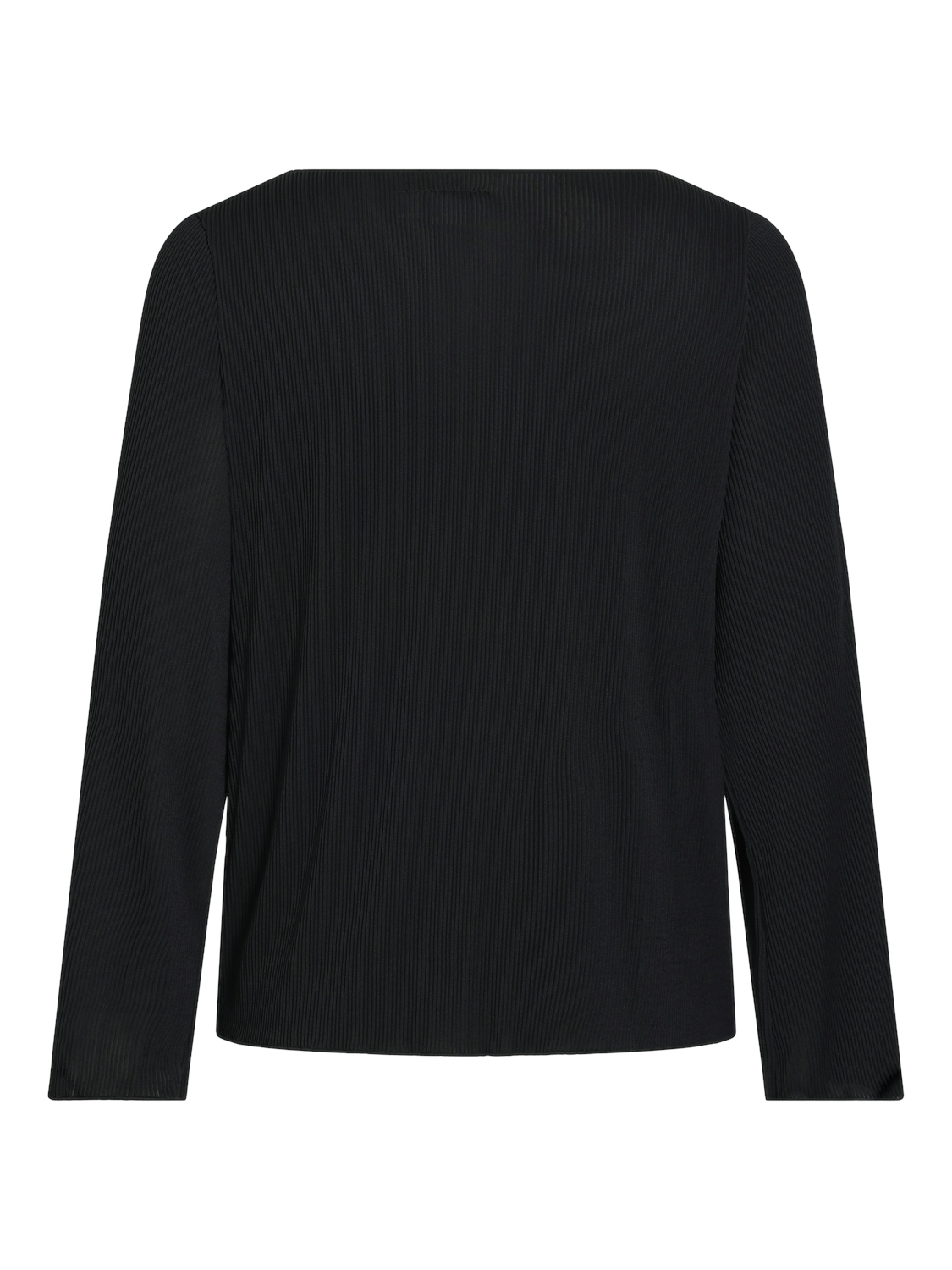 VILA_Autumnwinter_4542242_14099017_2.jpg Langarmshirt Elegantes Plissé-Design U-Boot-Ausschnitt