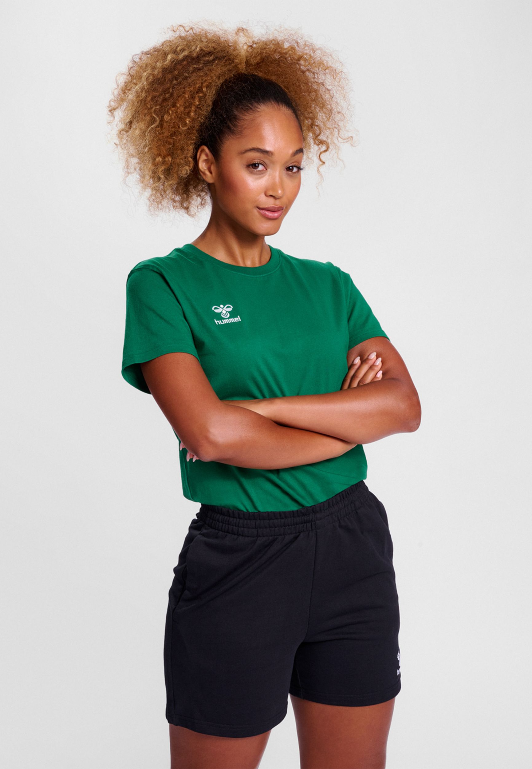T-Shirt Rundhalsausschnitt gesticktes Logo Regular fit T-Shirt Rundhalsausschnitt gesticktes Logo Regular fit