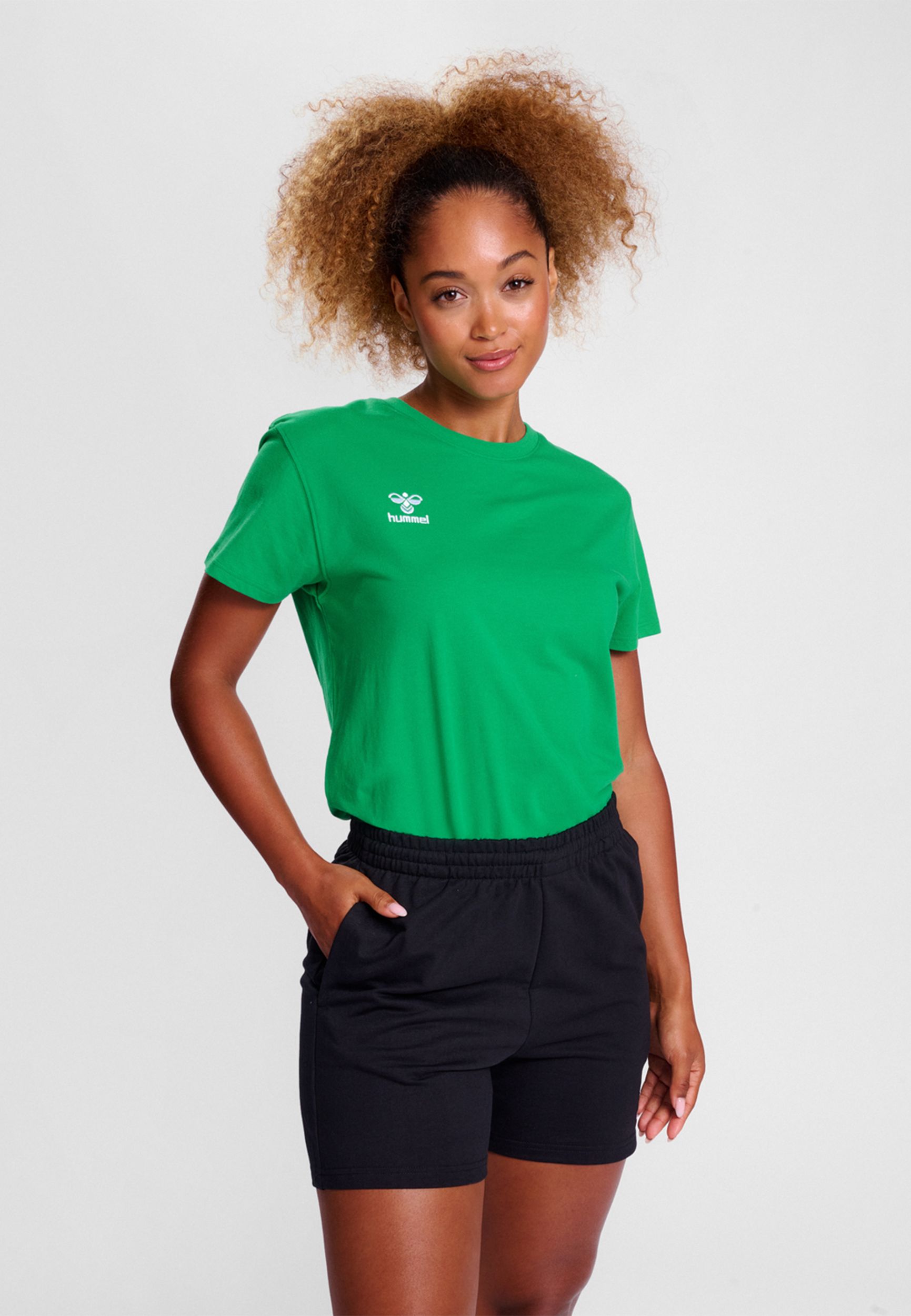 T-Shirt Rundhalsausschnitt gesticktes Logo Regular fit T-Shirt Rundhalsausschnitt gesticktes Logo Regular fit