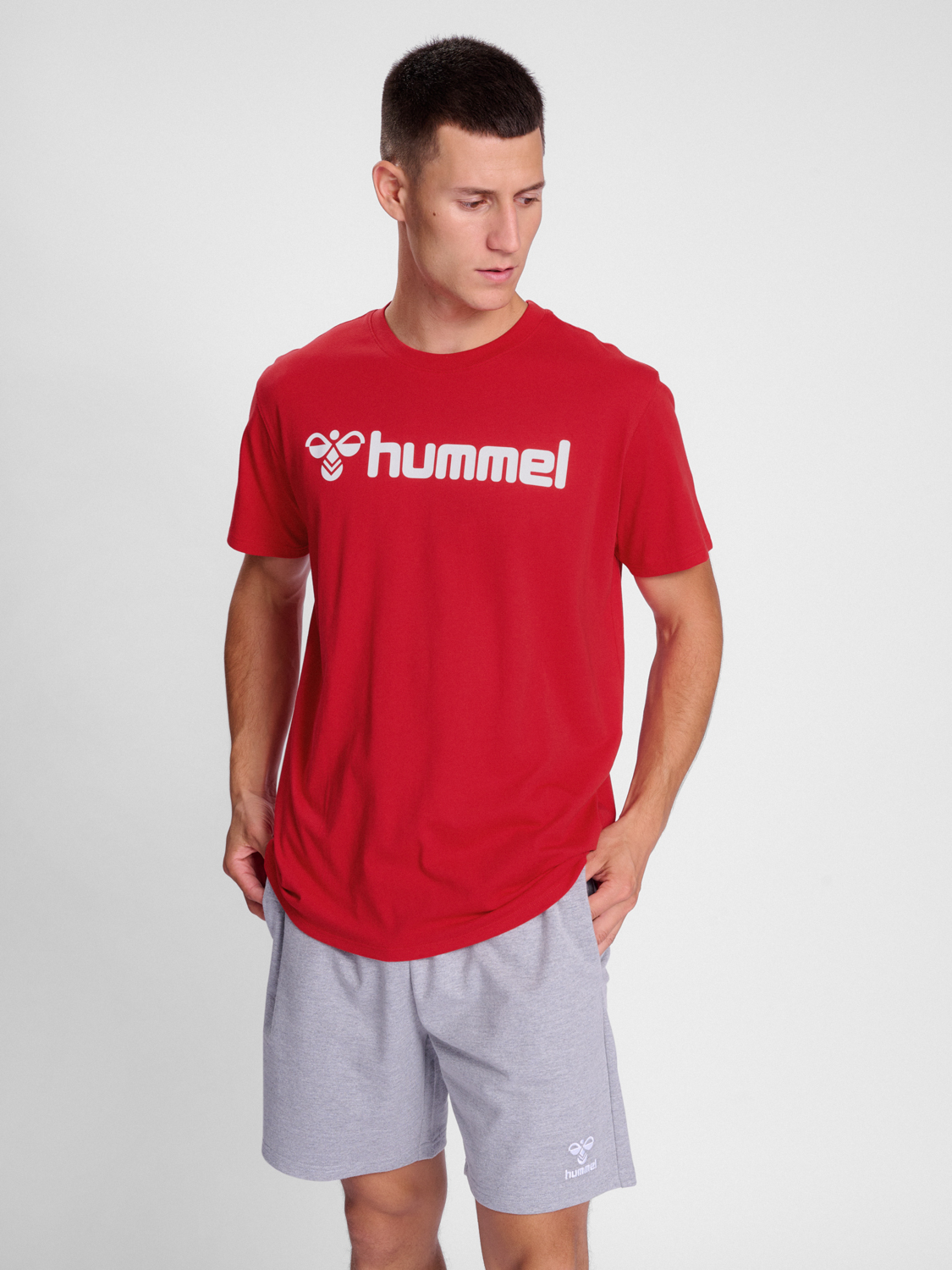 T-Shirt Regular Fit Stretch Rundhalsausschnitt Logo T-Shirt Regular Fit Stretch Rundhalsausschnitt Logo