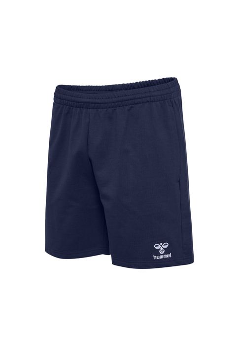 Hummel hummel Sweatshorts Regular Fit Sweatstoff elastischer Bund – Blau, Bild 5