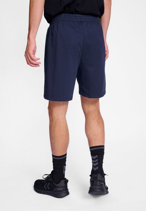 Hummel hummel Sweatshorts Regular Fit Sweatstoff elastischer Bund – Blau, Bild 3