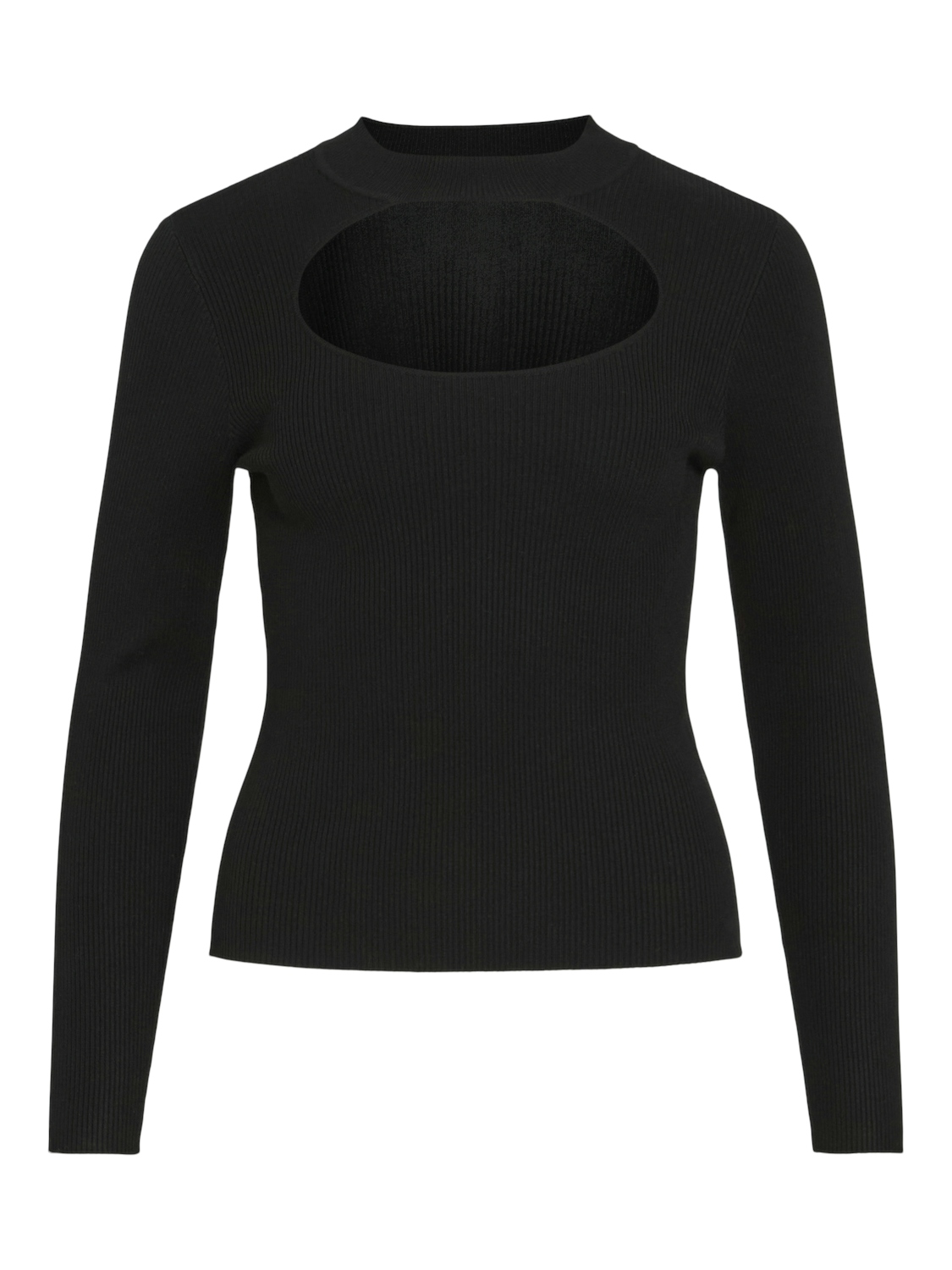 VILA_Autumnwinter_4603442_14101880.jpg Langarmshirt Regular Fit Rundhals gestricktes Oberteil