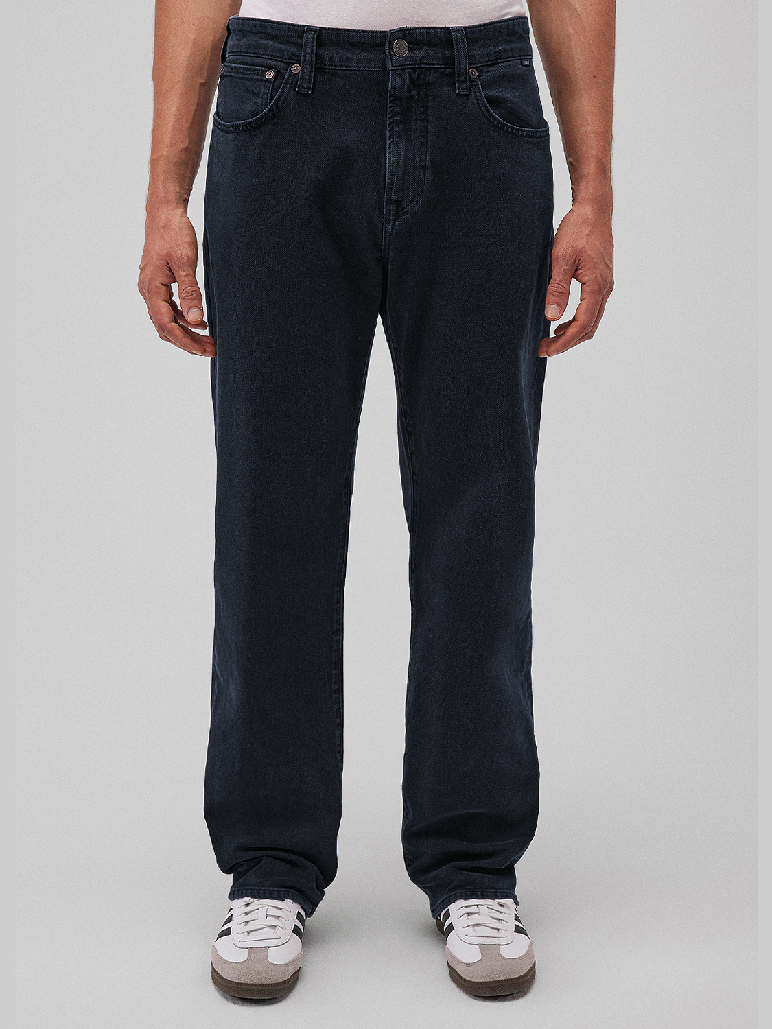 Mavi mavi Jeans Loose Fit 5-Pocket Helle Waschung – Blau, Bild 2