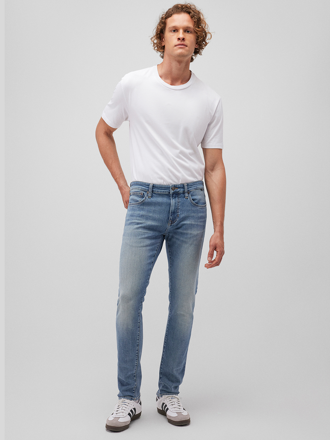 Jeans Skinny Fit Washed Look 5-Pocket Reißverschluss Jeans Skinny Fit Washed Look 5-Pocket Reißverschluss