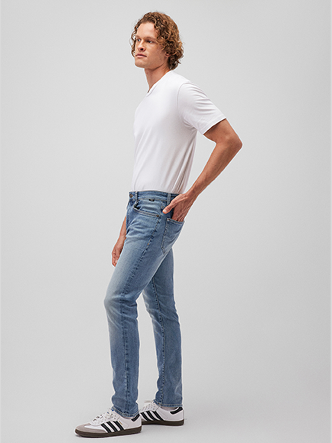 Jeans Skinny Fit Washed Look 5-Pocket Reißverschluss Jeans Skinny Fit Washed Look 5-Pocket Reißverschluss
