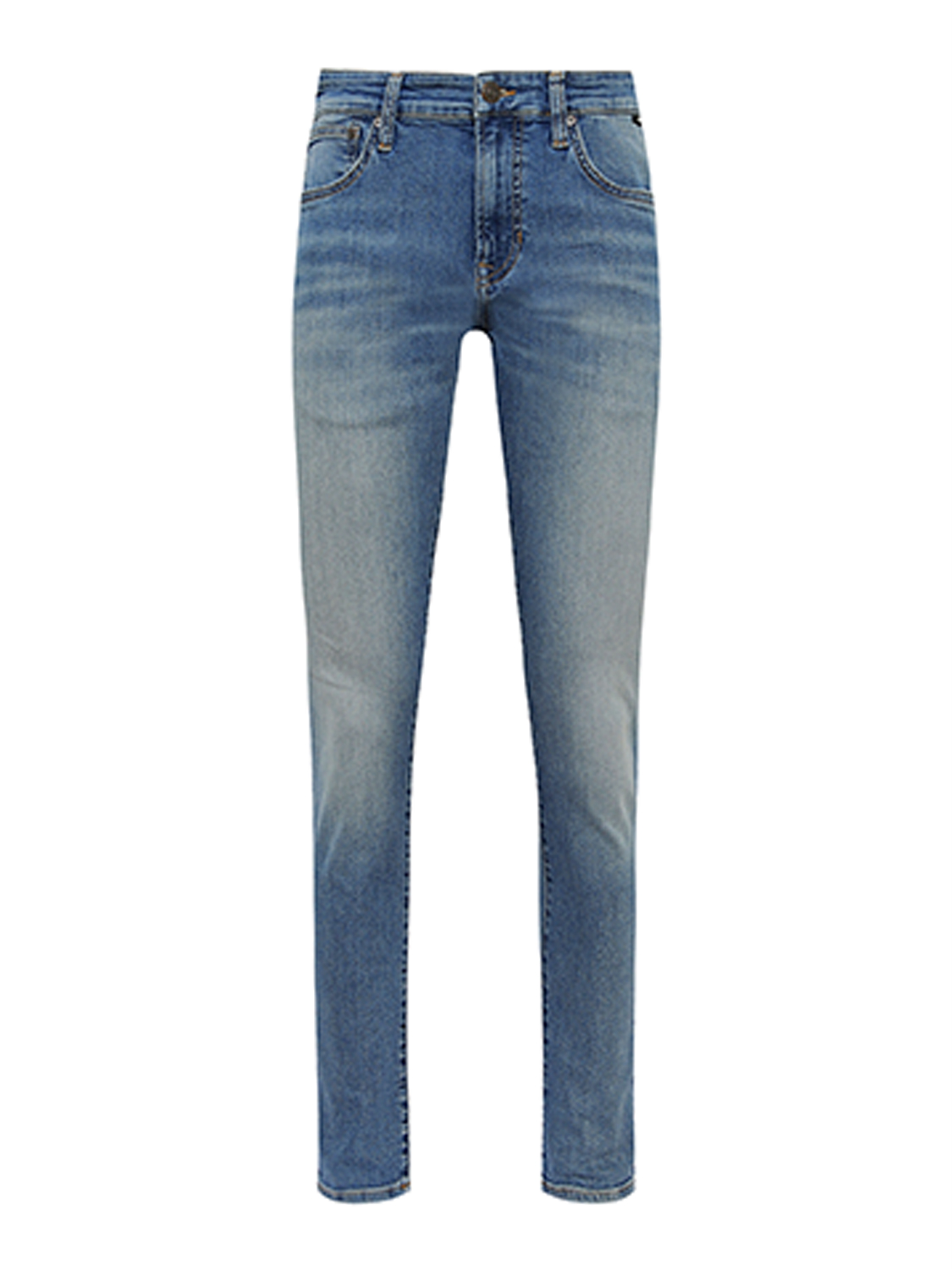 Jeans Skinny Fit Washed Look 5-Pocket Reißverschluss Jeans Skinny Fit Washed Look 5-Pocket Reißverschluss