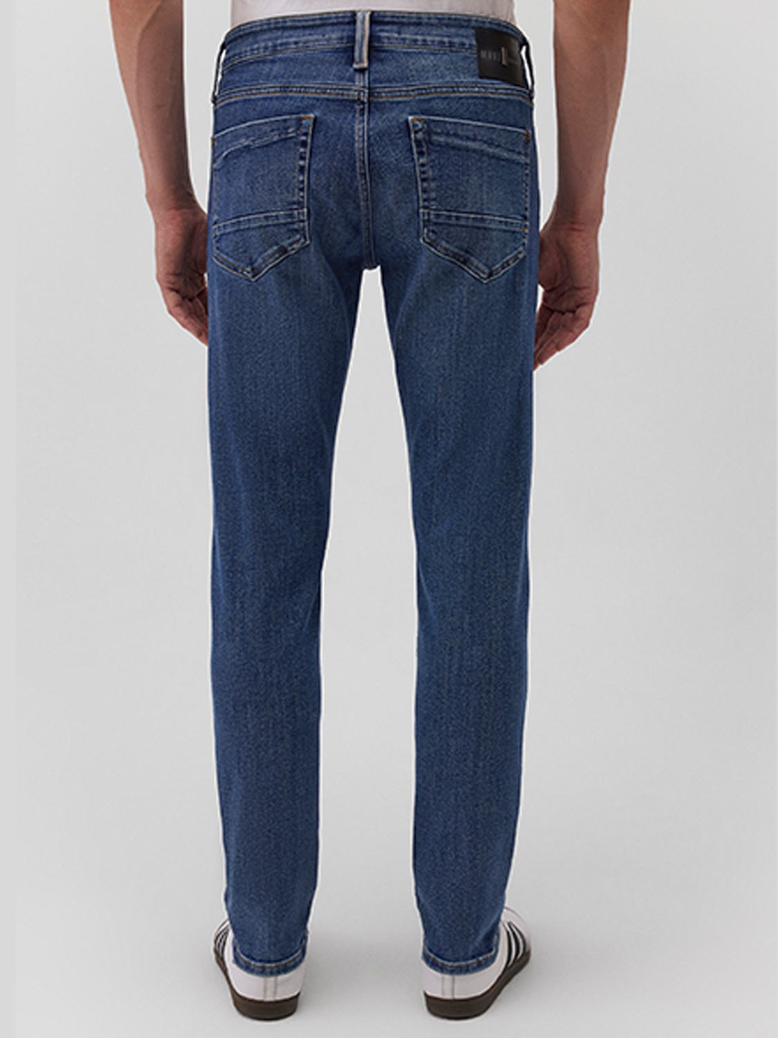 Jeans Skinny Fit Dunkle Waschung 5-Pocket Reißverschluss Jeans Skinny Fit Dunkle Waschung 5-Pocket Reißverschluss
