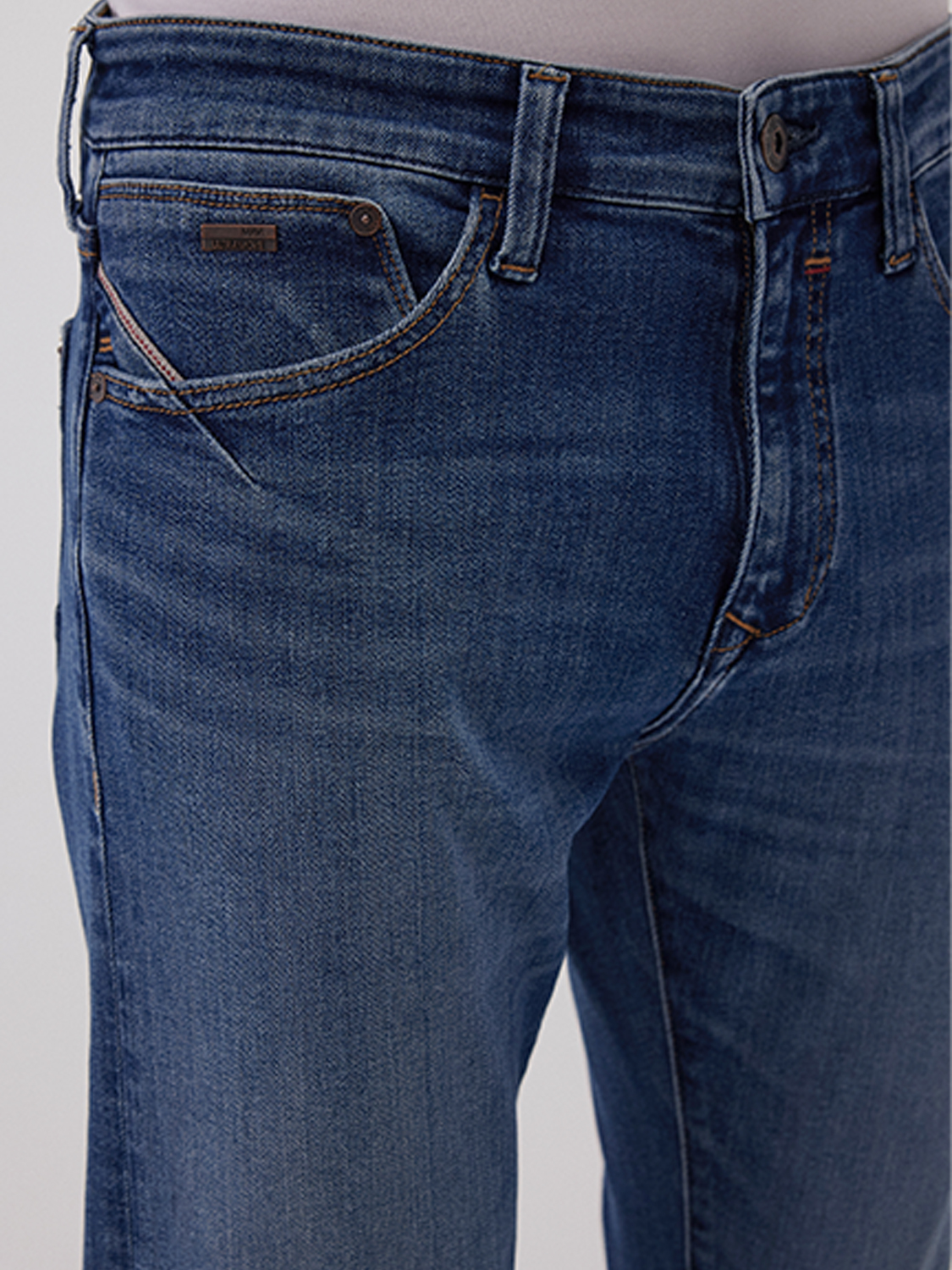 Jeans Skinny Fit Dunkle Waschung 5-Pocket Reißverschluss Jeans Skinny Fit Dunkle Waschung 5-Pocket Reißverschluss