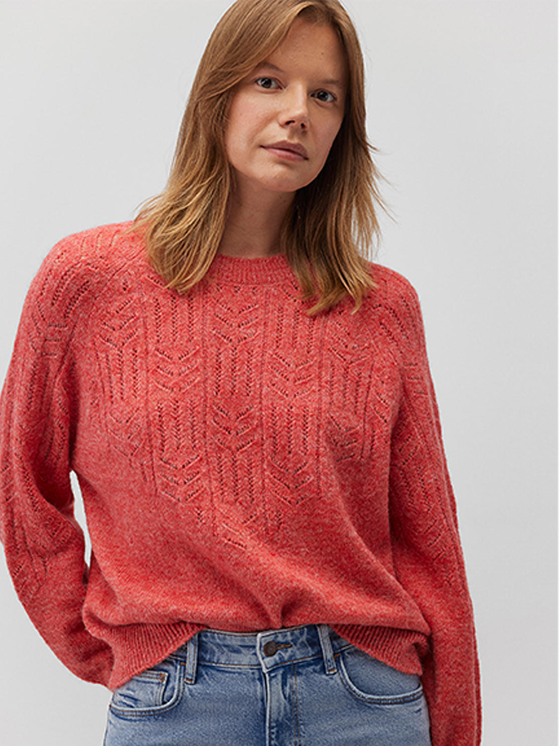 Strickpullover Regular Fit Rundhals Soft Strickmuster Strickpullover Regular Fit Rundhals Soft Strickmuster