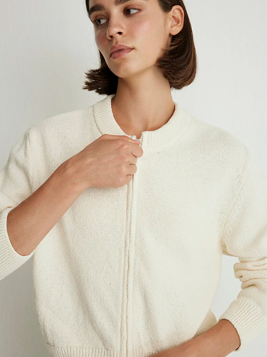 Strickjacke Regular Fit Reißverschluss Cardigan Strickjacke Regular Fit Reißverschluss Cardigan