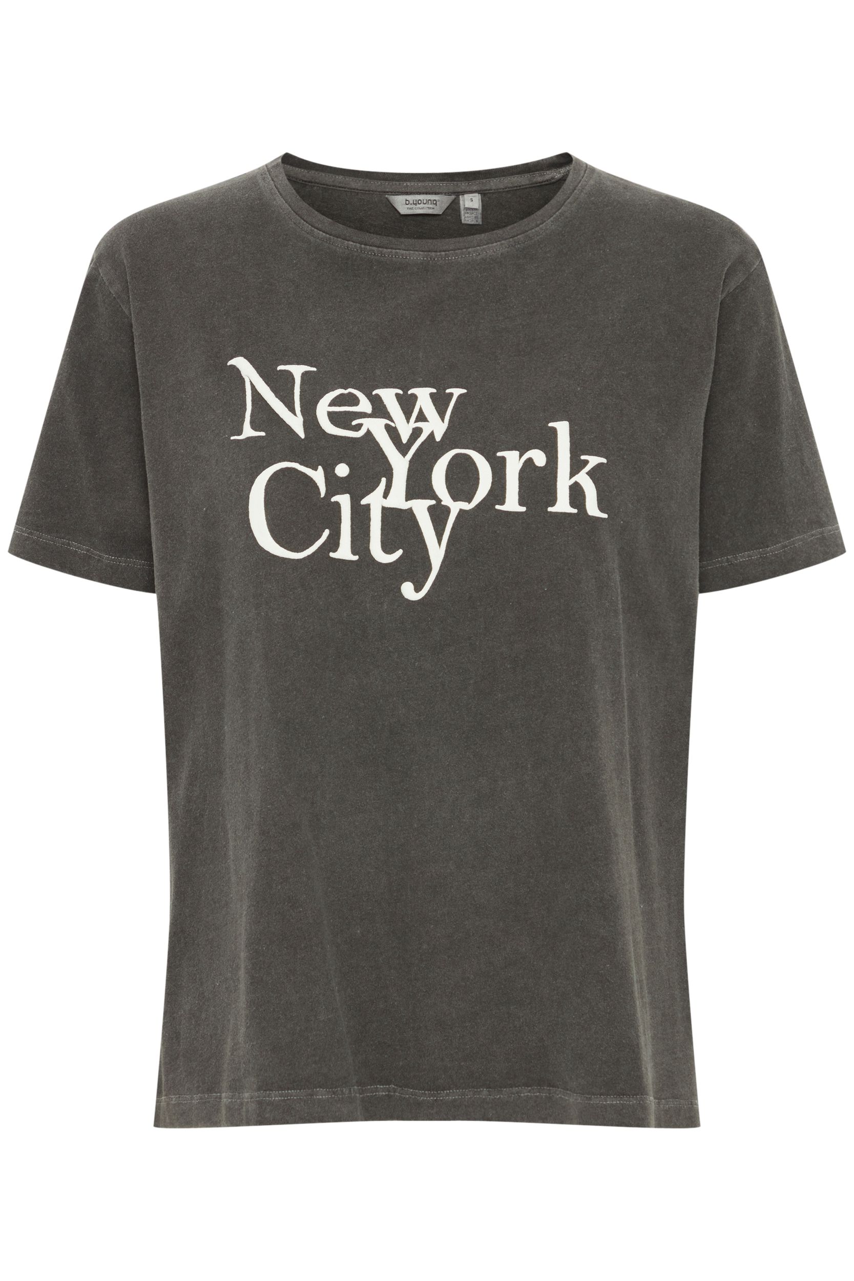 byoung_MA-2024_190201_20815687-190201.jpg T-Shirt Relaxed Fit NYC Print Weich Lässig