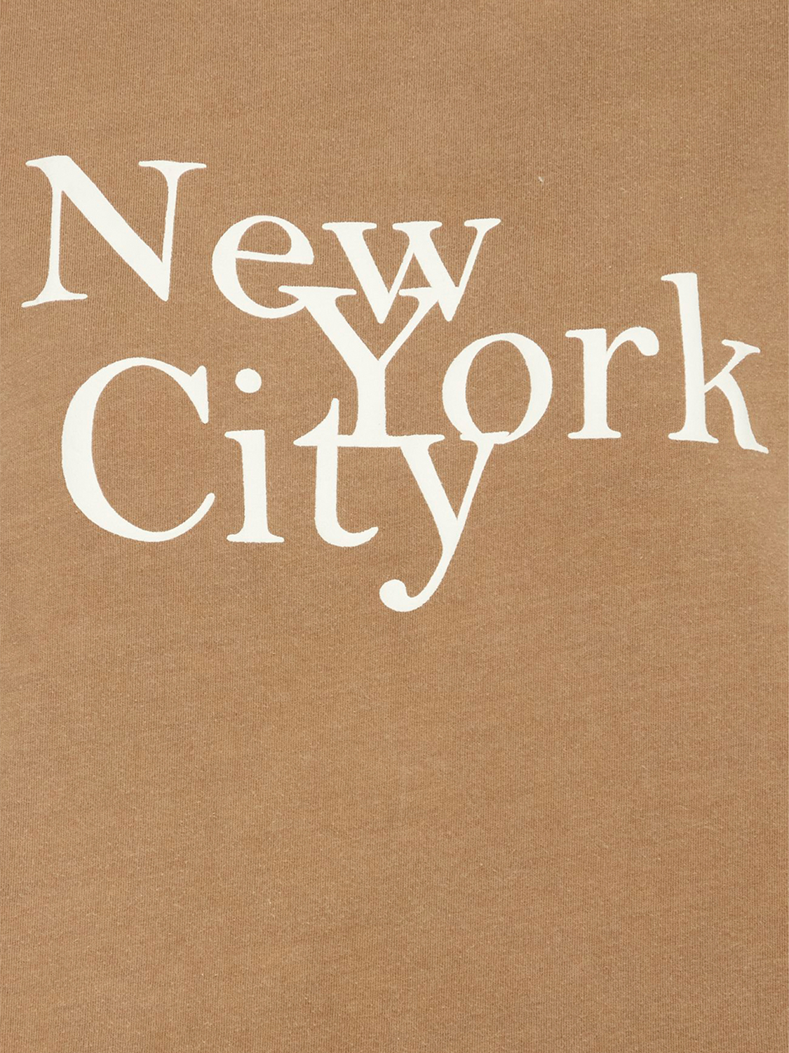 T-Shirt Relaxed Fit NYC Print Weich Lässig T-Shirt Relaxed Fit NYC Print Weich Lässig