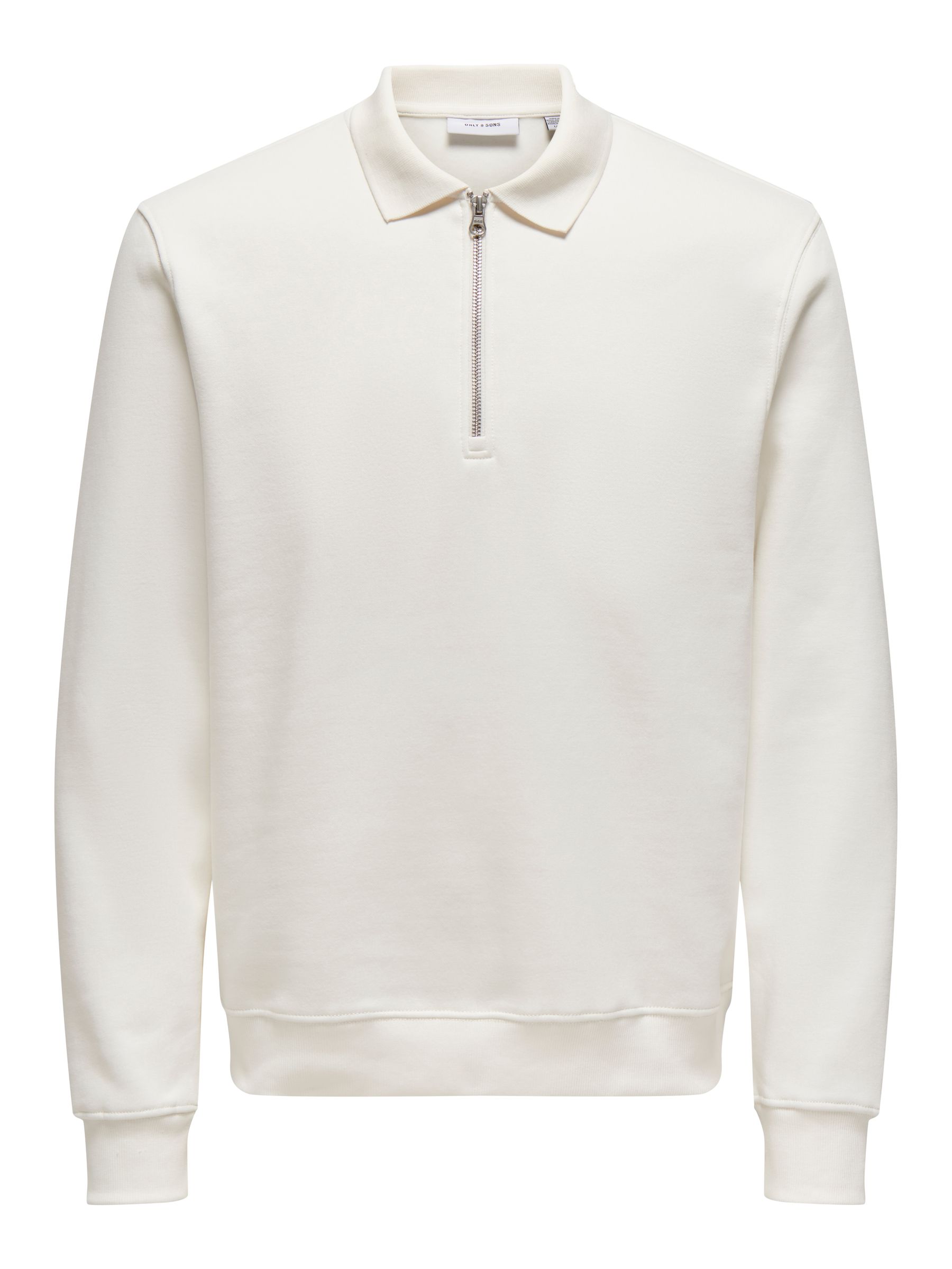 ONLY&SONS_Autumnwinter_4587019_22030633_copy.jpg Sweatshirt Polokragen Viertelknopfleiste Regular Fit