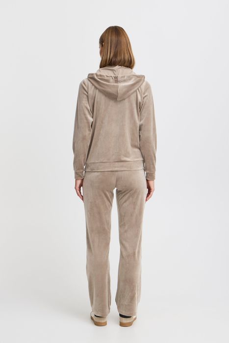 b.young Jogginganzug Regular Fit Bequem Reißverschluss – Braun, Bild 3