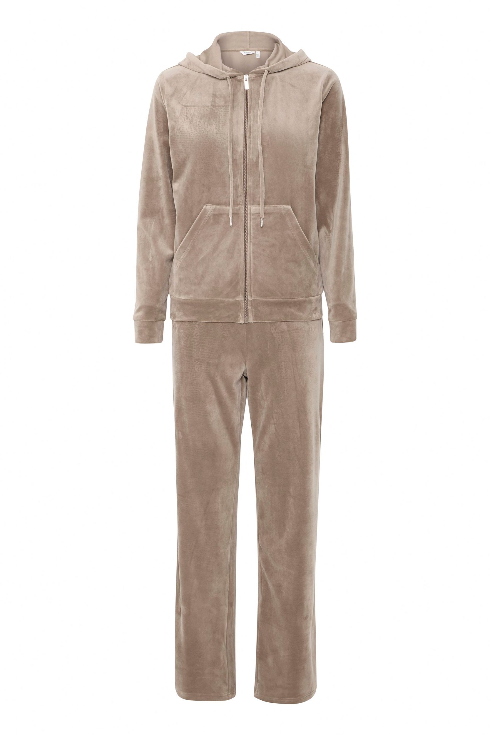 b.young Jogginganzug Regular Fit Bequem Reißverschluss – Braun, Bild 1