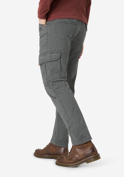 Timezone Timezone Cargohose Regular Fit Taschen Baumwolle Reißverschluss – Grau, Bild 4