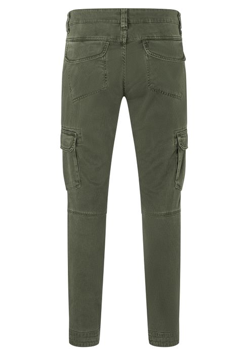 Timezone Timezone Cargohose Regular Fit Taschen Baumwolle Reißverschluss – Grün, Bild 6
