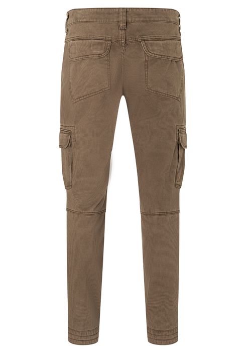 Timezone Timezone Cargohose Regular Fit Taschen Baumwolle Reißverschluss – Braun, Bild 6