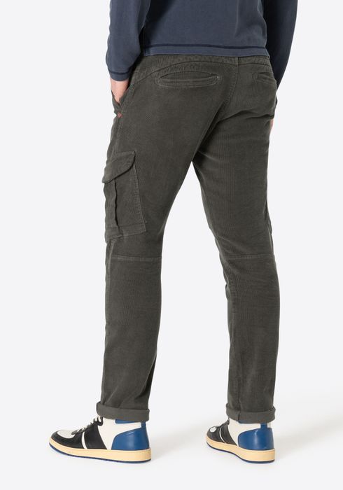 Timezone Timezone Cargohose Regular Fit Slim Leg Klappentaschen – Dunkelbraun, Bild 3