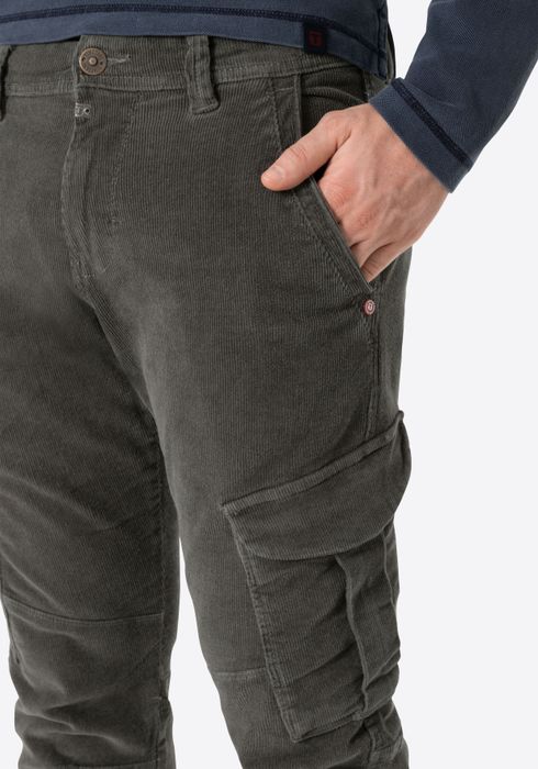 Timezone Timezone Cargohose Regular Fit Slim Leg Klappentaschen – Dunkelbraun, Bild 4