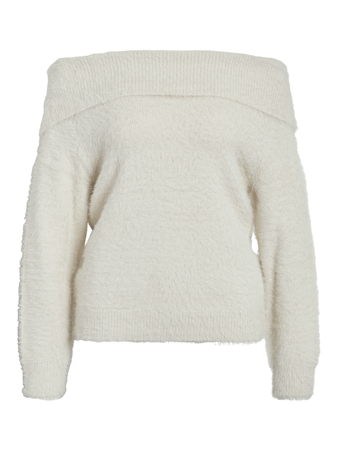 Strickpullover Schulterfrei Langarm Bequem Strickpullover Schulterfrei Langarm Bequem