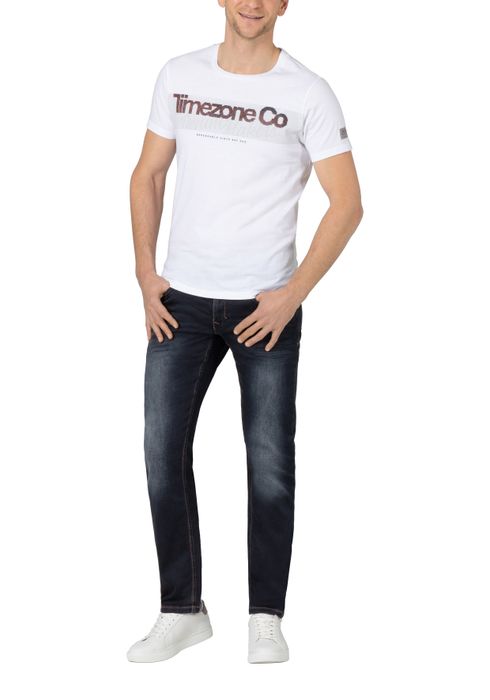 Timezone Timezone Jeans Denim Regular Fit Stretch Slim Legs – Blau, Bild 5