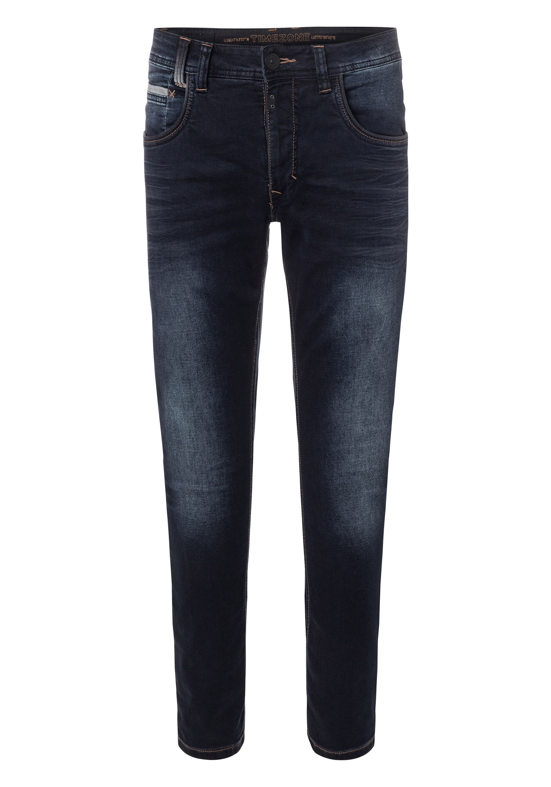 Timezone Timezone Jeans Denim Regular Fit Stretch Slim Legs – Blau, Bild 1
