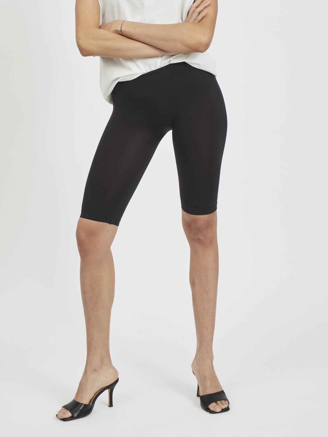 VILA_NOOS2024_3605431_14059652_4.jpg Legging Shorts Figurbetont Gerippter Bund