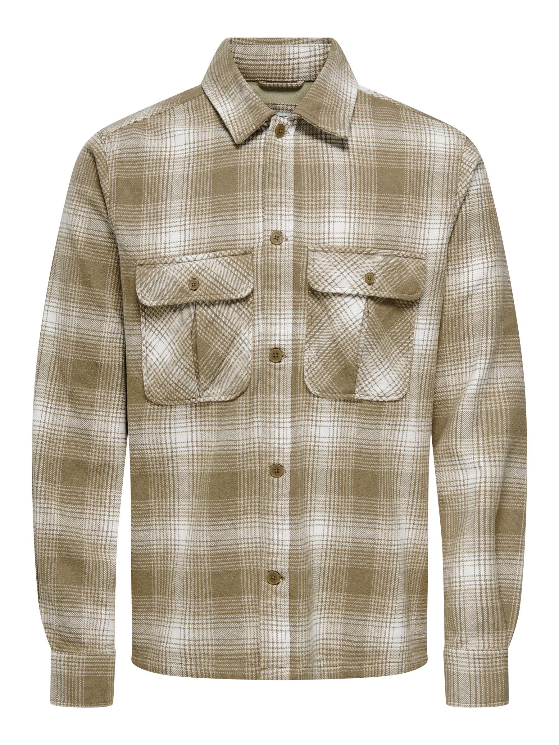 ONLY&SONS_FallWinter2024_4613325_22030843.jpg Hemd gewebt Regular Fit Hemdkragen Knopfleiste