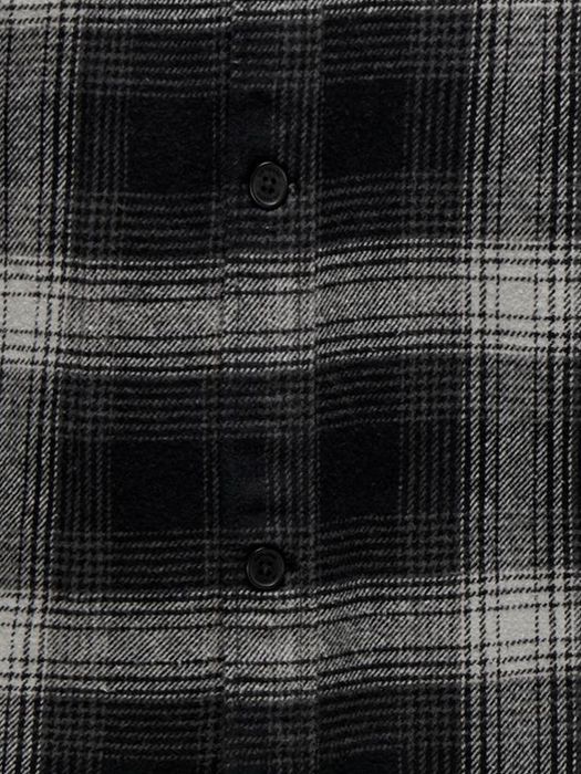 Only & Sons ONLY & SONS Hemd gewebt Regular Fit Hemdkragen Knopfleiste – Schwarz-Weiß, Bild 4