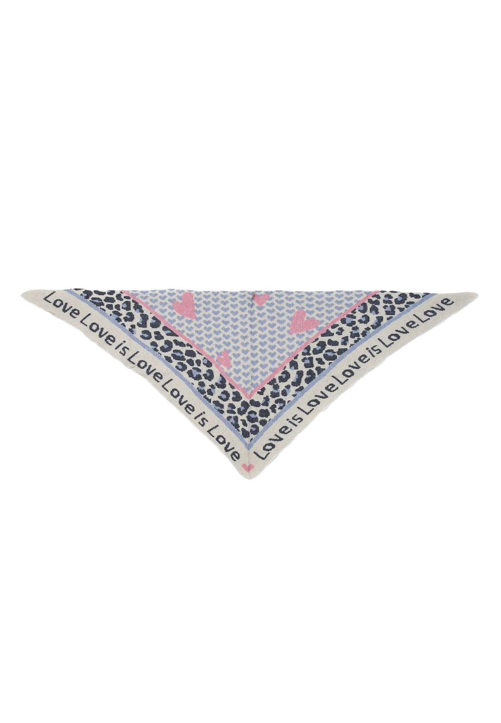 Leopardenmuster Dreieckstuch Animal Love mit cozy Oberfläche Leopardenmuster Dreieckstuch Animal Love mit cozy Oberfläche
