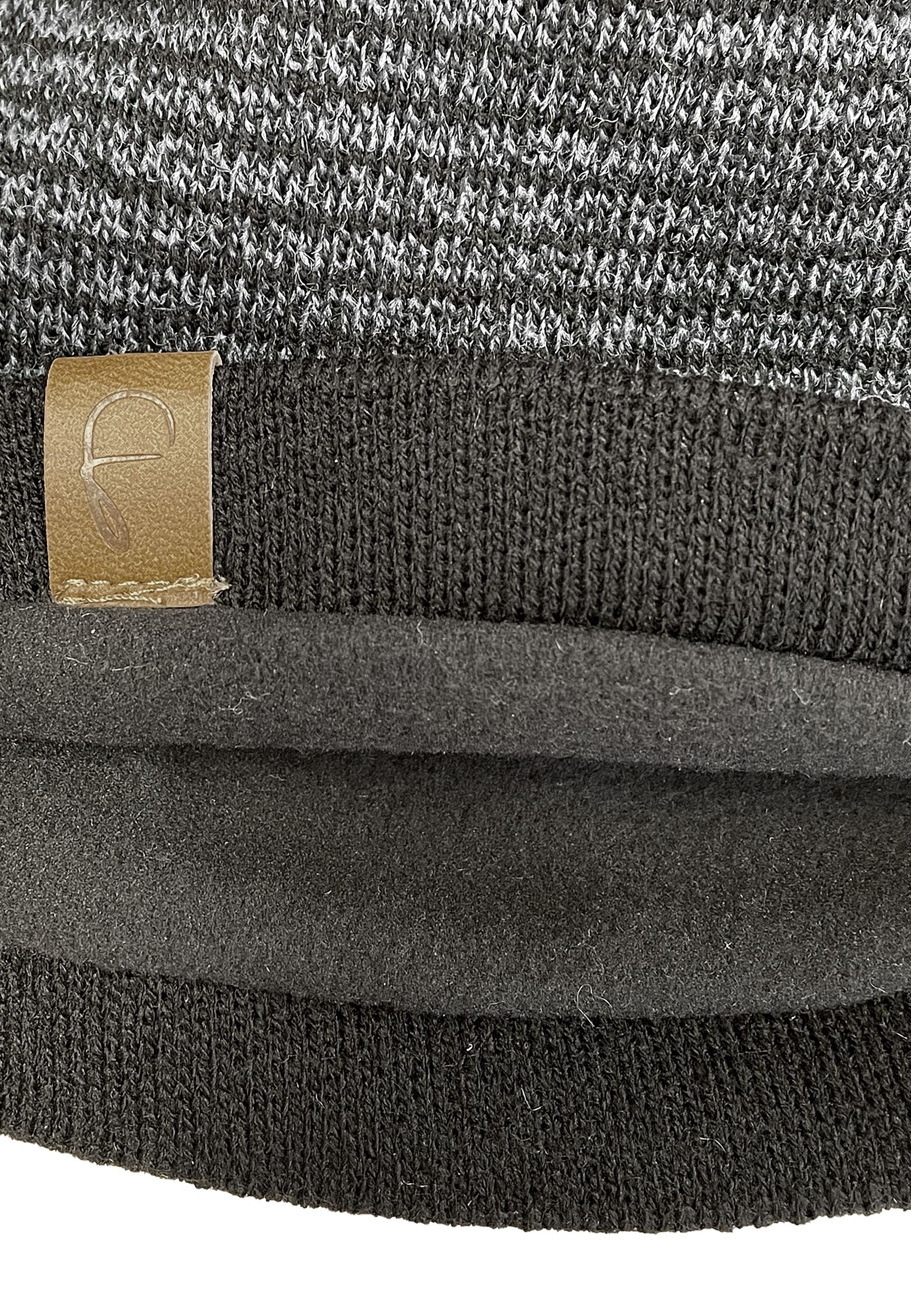 Strick Beanie mit glatter Oberfläche und Thermo-Fleece Strick Beanie mit glatter Oberfläche und Thermo-Fleece