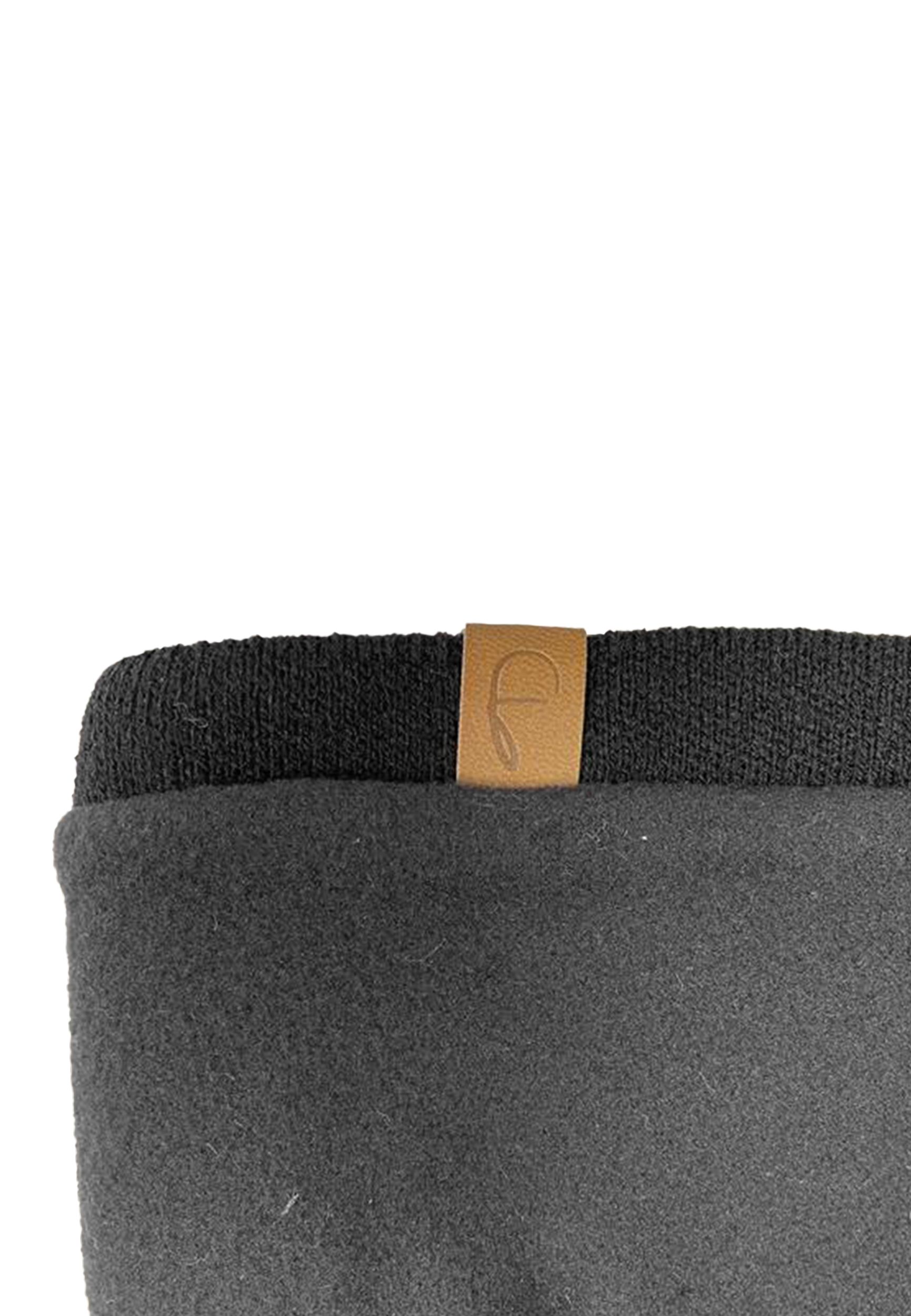 Strick Beanie mit glatter Oberfläche und Thermo-Fleece Strick Beanie mit glatter Oberfläche und Thermo-Fleece