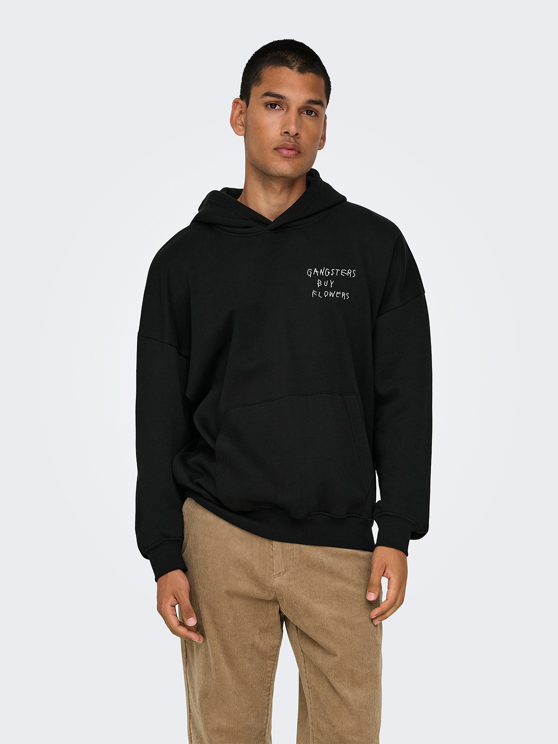 Kapuzenpullover loose fit Kängurutasche Kapuze langarm Kapuzenpullover loose fit Kängurutasche Kapuze langarm