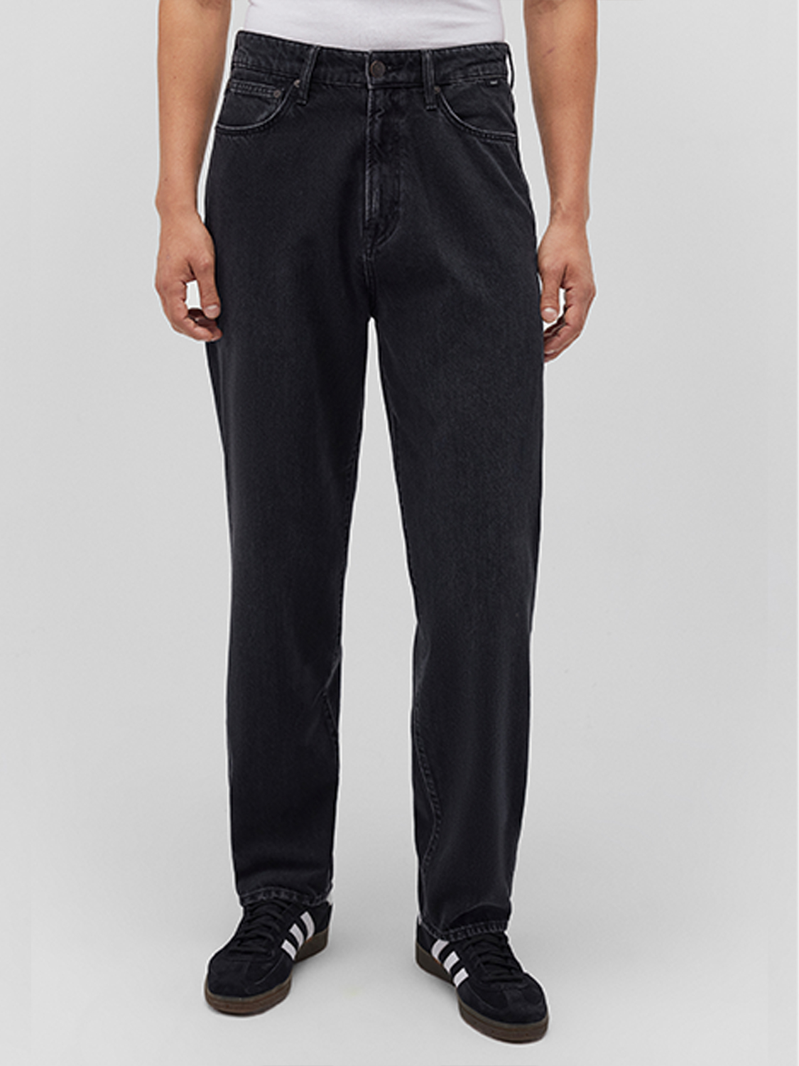 Mavi mavi Jeans Baggy Fit Comfort Pants Relaxed Cut – Schwarz, Bild 2