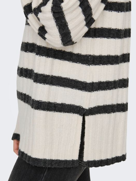 JDY JDY Pullover Knit it Rollkragen Langarm Lang – Beige, Bild 5