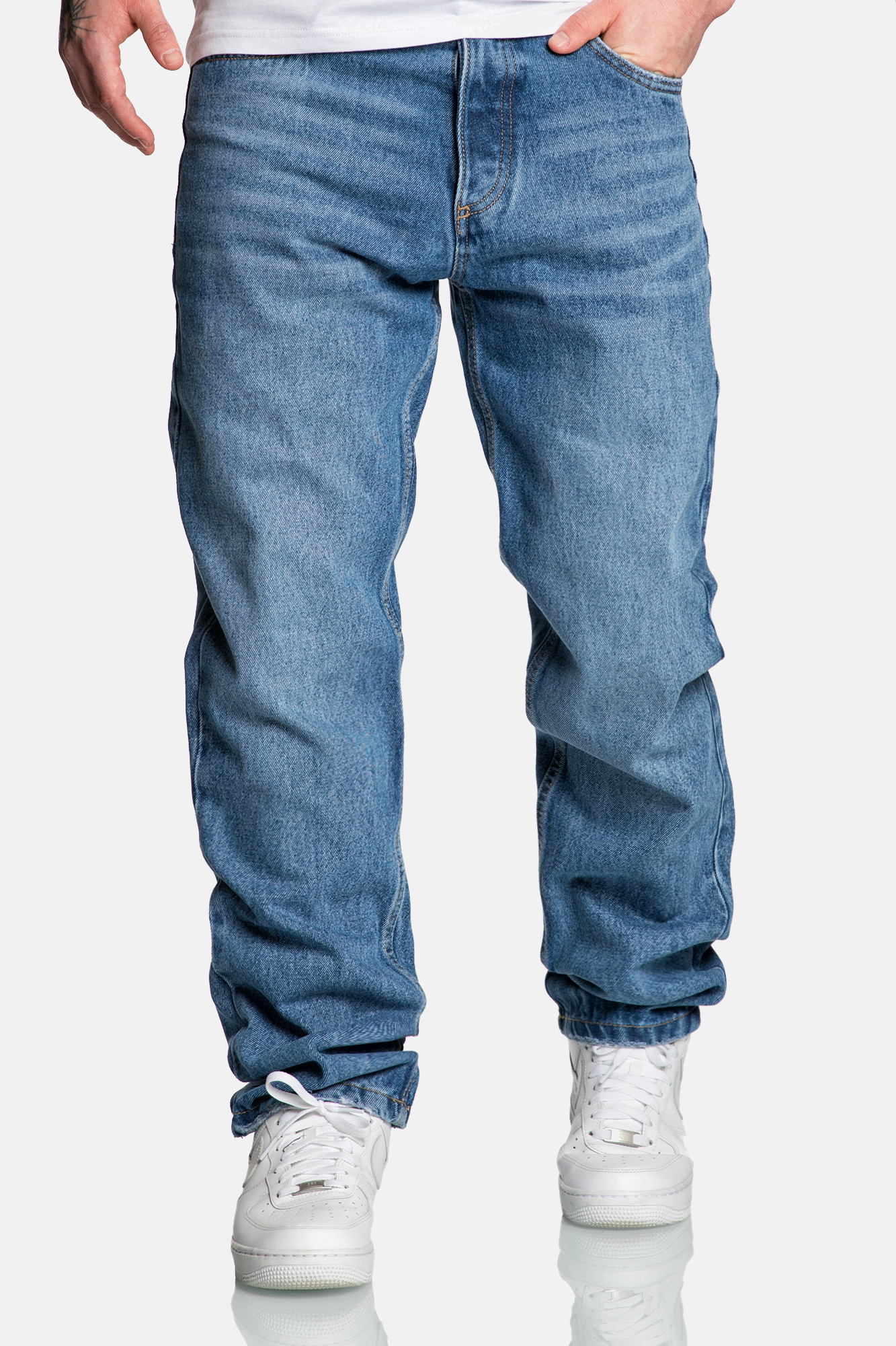 Herren Jeans Loose Fit Bequem 5-Pocket A&S Herren Jeans Loose Fit Bequem 5-Pocket A&S
