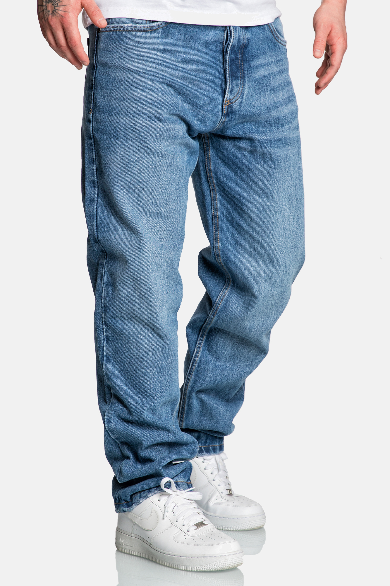 Herren Jeans Loose Fit Bequem 5-Pocket A&S Herren Jeans Loose Fit Bequem 5-Pocket A&S
