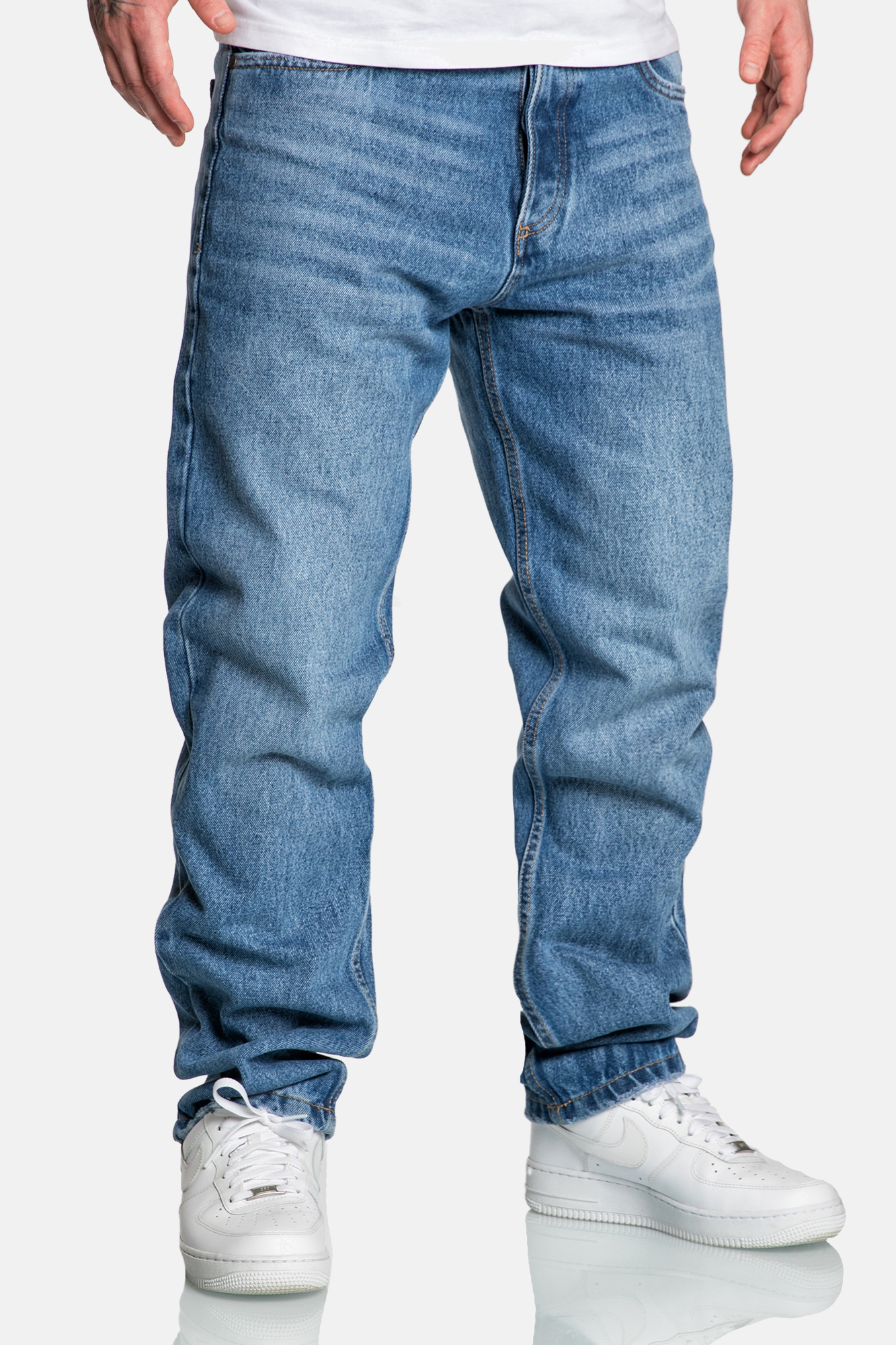 Herren Jeans Loose Fit Bequem 5-Pocket A&S Herren Jeans Loose Fit Bequem 5-Pocket A&S
