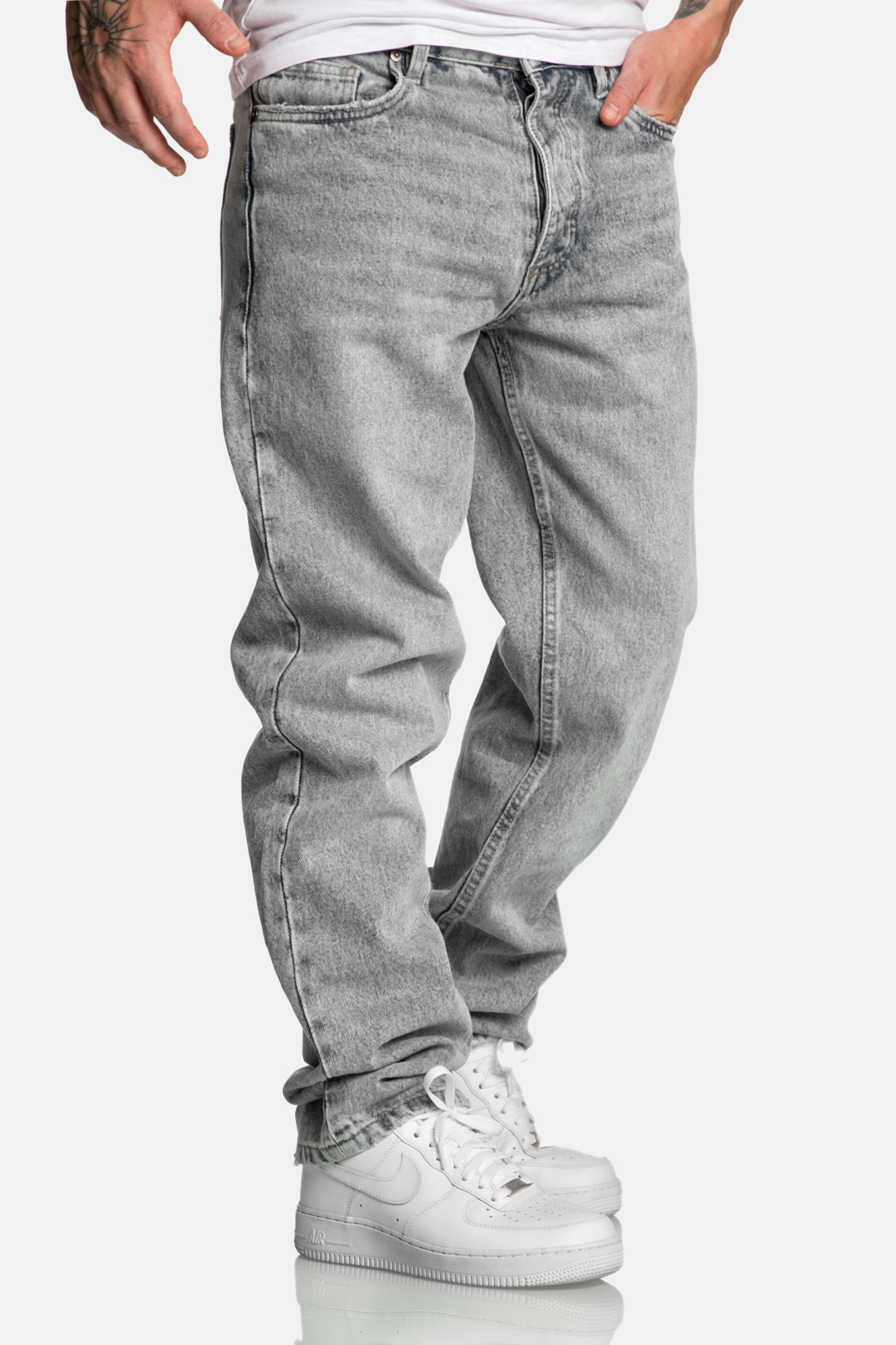 Herren Jeans Loose Fit Bequem 5-Pocket A&S Herren Jeans Loose Fit Bequem 5-Pocket A&S
