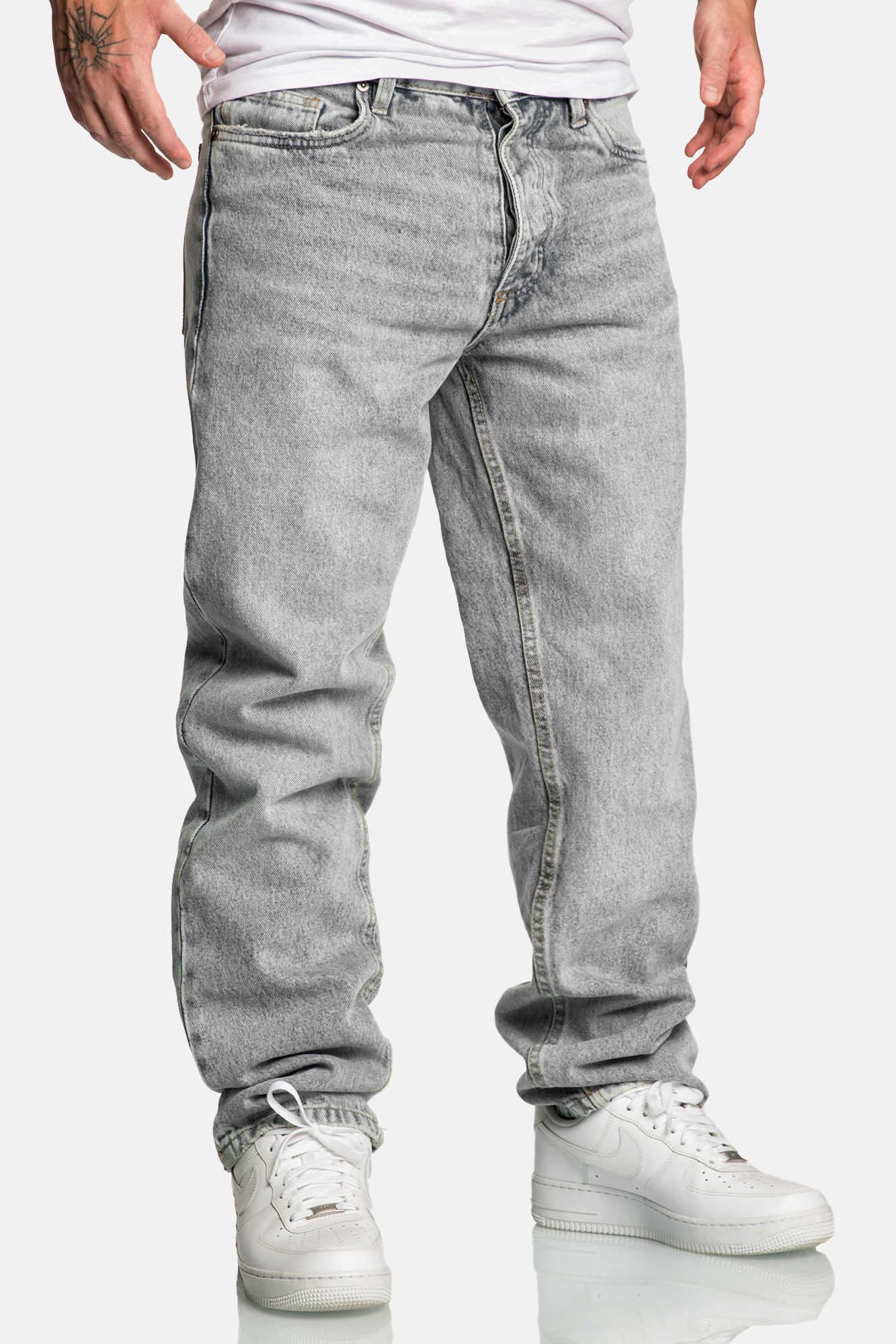 Herren Jeans Loose Fit Bequem 5-Pocket A&S Herren Jeans Loose Fit Bequem 5-Pocket A&S
